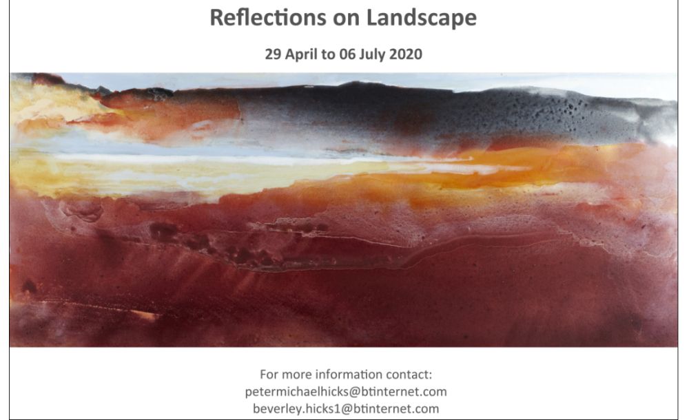 Reflections on Landscape exhibition of paintings by Peter and Beverley Hicks, Dales Countryside Museum, Station Yard, Hawes, North Yorkshire