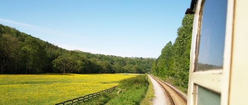 Leaving behind the green farmland of the Pickering area.