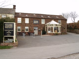Call in at the village bakery at Melmerby, Cumbria for some lovely organic food and tea or coffee, England