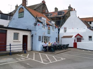 The Sea Drift Cafe on Staithes Harbour, North Yorkshire, England