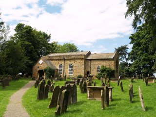 the ancient medieval church of All Saints Church, Great Ayton
