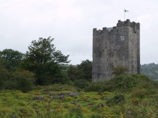 Dysert O'Dea Castle, Corofin, Co. Clare, Ireland, has been restored and converted into a historical museum and archaeological centre.