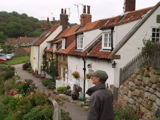 Old Cottages - Sandsend, on the coast near Whitby, North Yorkshire