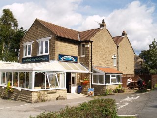 The Eskdale Fisheries is a good 'takeaway' or 'sit in' Fish and Chips cafe - Sleights, North Yorkshire, Northern England