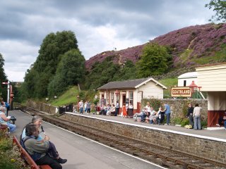 Station Shop - Goathland, North Yorkshire Moors Railway, North York Moors National Park, North Yorkshire, Northern England