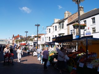 The main shopping area of Redcar town - Redcar, Cleveland, North-East England