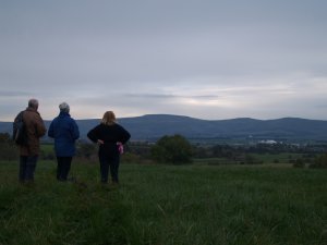 View of Cross Fell and the Northern Pennines - Bolton Village near Appleby, Cumbria, Northern England