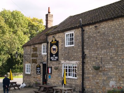 West Tanfield village, North Yorkshire, Northern England