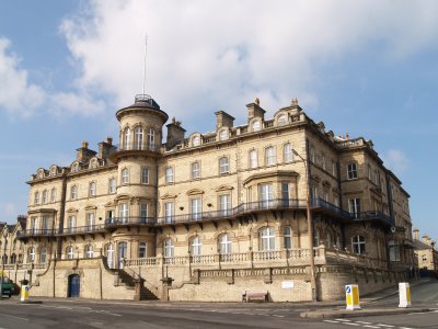 The ex Zetland Hotel in Saltburn-by-the-Sea, Clevelend, North East England