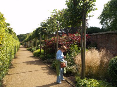 Walled Garden, Scampston Village, North Yorkshire, Northern England