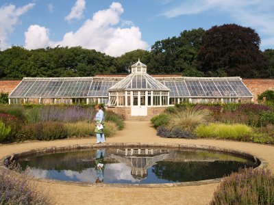 Walled Garden, Scampston Village, North Yorkshire, Northern England
