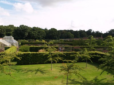 Walled Garden, Scampston Village, North Yorkshire, Northern England
