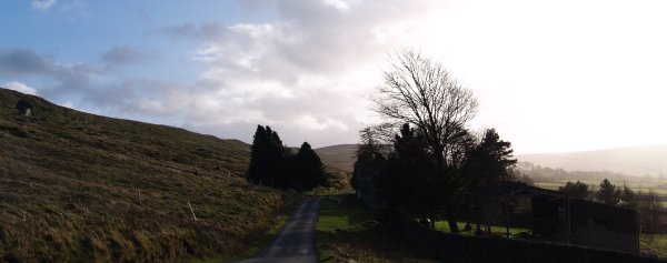 walking along Westerdale Side