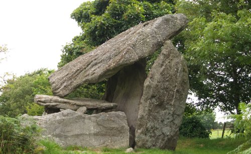 Kilmogue Prehistoric Portal Tomb Dolmen (Leac/Leάc An Scail Dolmain) County Kilkenny