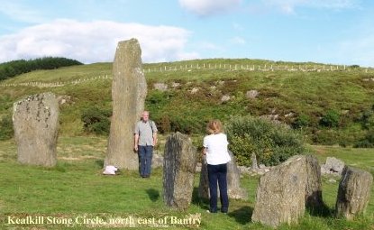 Kealkill Stone circle near Bantry, Co. Cork