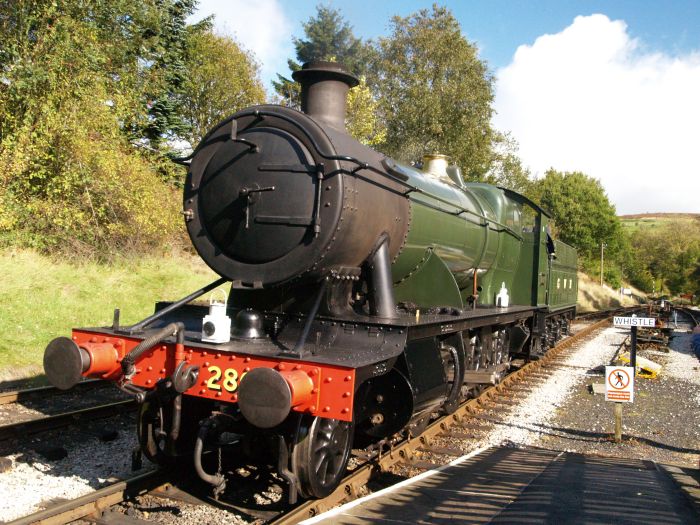 GWR steam locomotive 2873