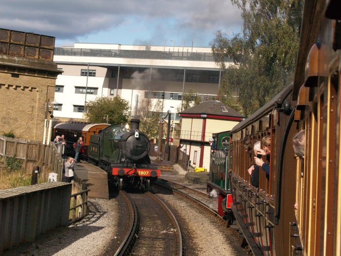 GWR steam locomotive 2807