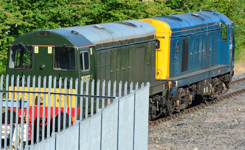 Class 20 diesel locomotives 20007 20205