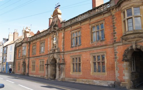 Whitby Merchants Seamens Hospital Houses founded in 1675 (refurbished 1996).