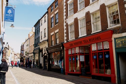 Church Street leading to the 199 steps.