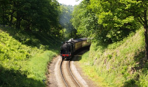 While partaking of refreshment you will hear the sounds of the locomotives of the North Yorkshire Moors Railway