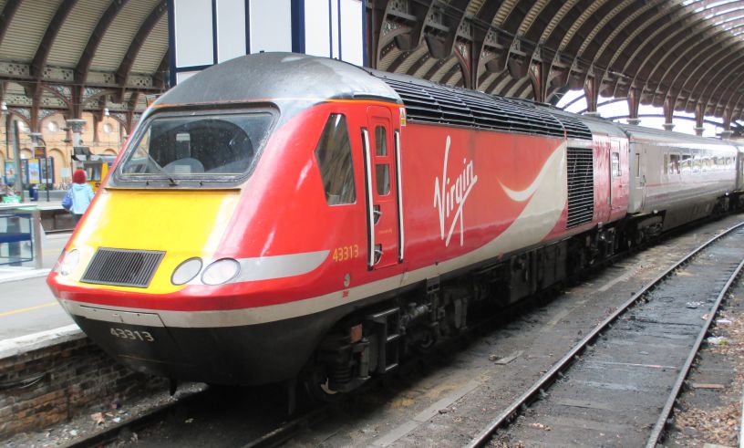 Class 43 diesel locomotive power car