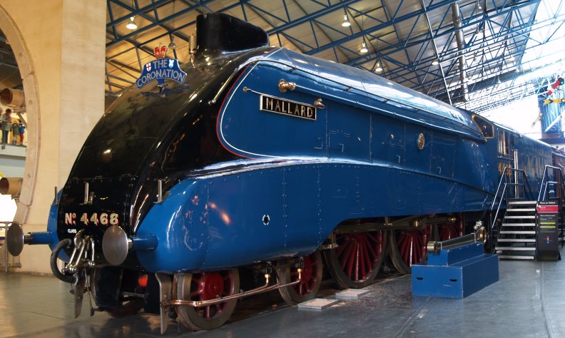 BR 60022, LNER 4468 MALLARD is truly magnificent locomotive in the NRM in York
