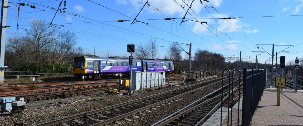 trainspotting at Wigan North Western Station
