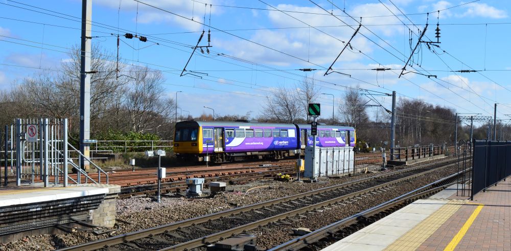 trainspotting at Wigan North Western Station