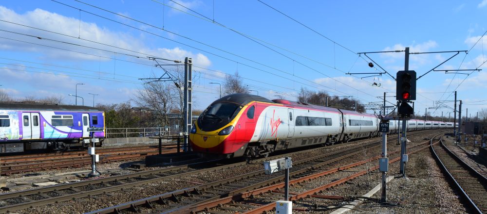 trainspotting at Wigan North Western Station