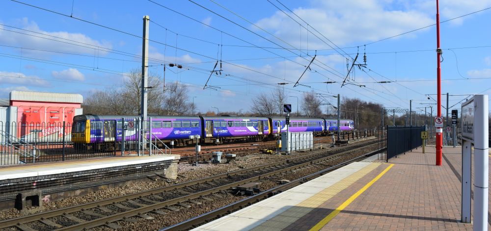 trainspotting at Wigan North Western Station