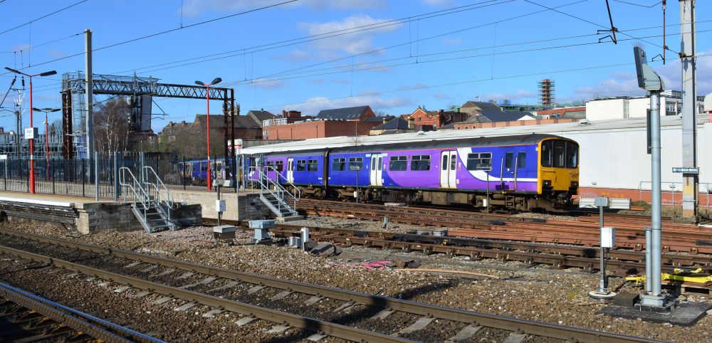 trainspotting at Wigan North Western Station