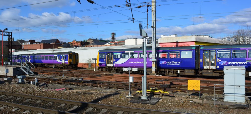 trainspotting at Wigan North Western Station