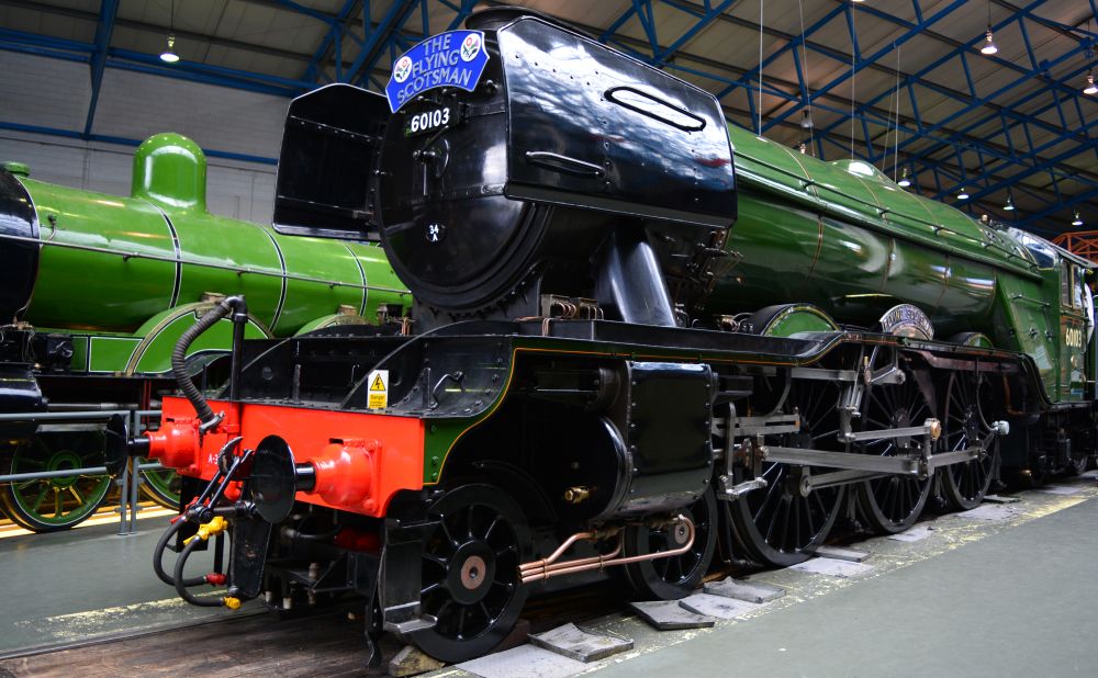 LNER steam locomotive 60103 FLYING SCOTSMAN built in 1923, York NRM