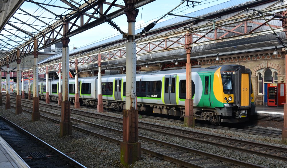 Trainspotting at Crewe Station