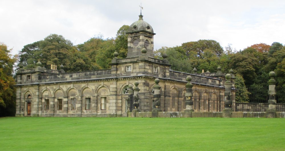 Walking around Duncombe Park Estate