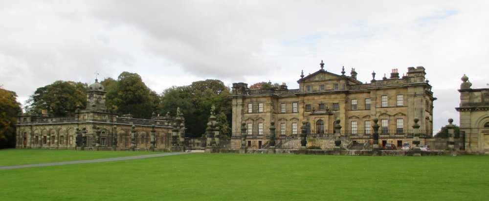 Walking around Duncombe Park Estate