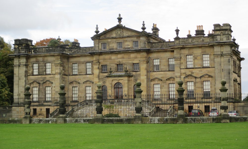 Walking around Duncombe Park Estate