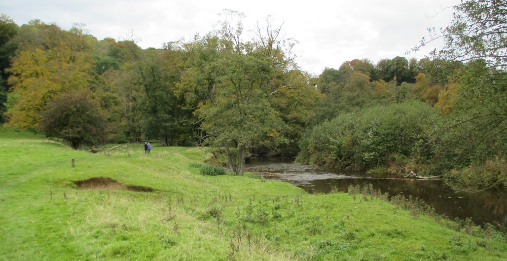 Walking around Duncombe Park Estate