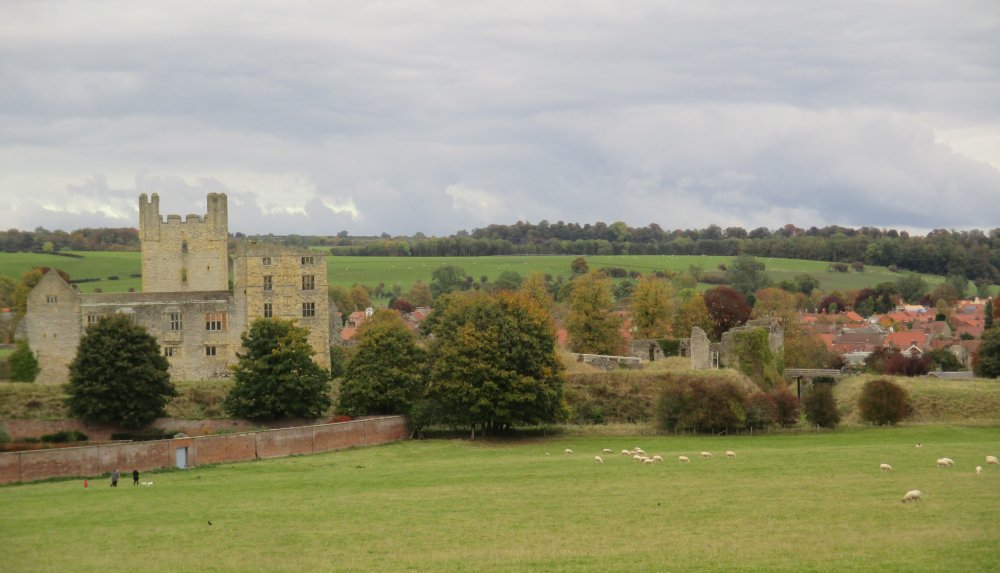 Walking around Duncombe Park Estate