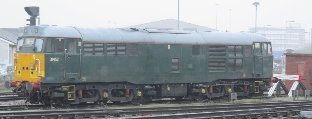 Class 31 diesel locomotive 31452