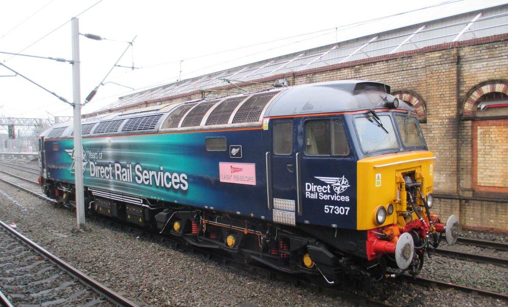 Trainspotting at Crewe Station