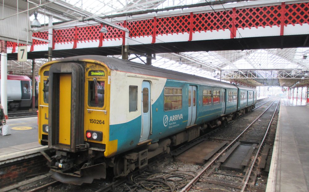 Trainspotting at Crewe Station