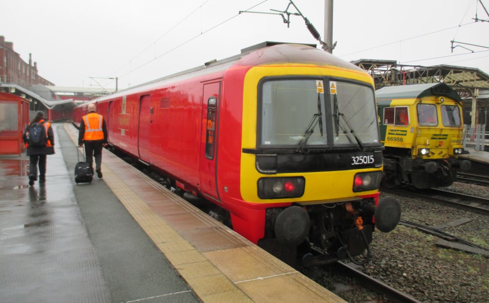 Trainspotting at Crewe Station
