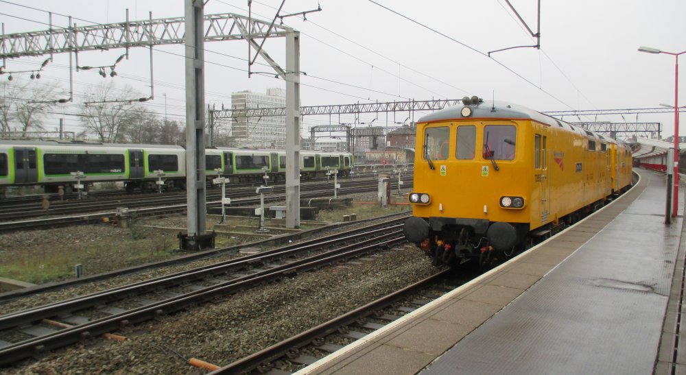 Trainspotting at Crewe Station