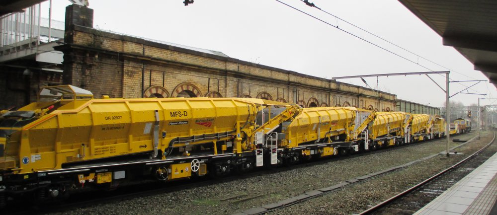 Trainspotting at Crewe Station