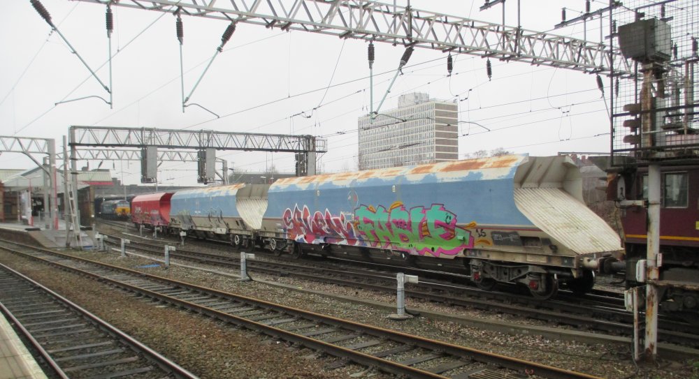 Trainspotting at Crewe Station
