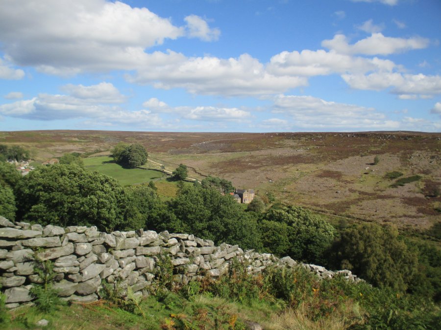 walking on Wheeldale Moor