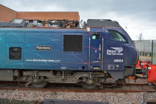 DRS Class 88 bi-mode Bo-Bo Vossloh/Stadler electro-diesel locomotive DRS Class 88 bi-mode Bo-Bo Vossloh/Stadler electro-diesel locomotive