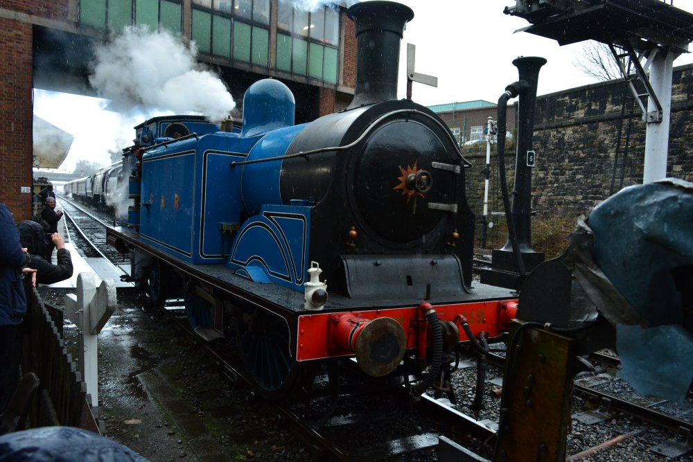 steam locomotive BR 55189 LMS 15189 CR 410 Tank engine Caledonian Railway Class 439 (2P), East Lancashire Railway